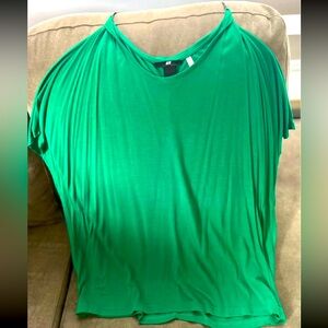 H&M Loose Green Shirt